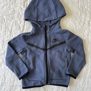 Nike Kids Blue Full-Zip Hoodie
